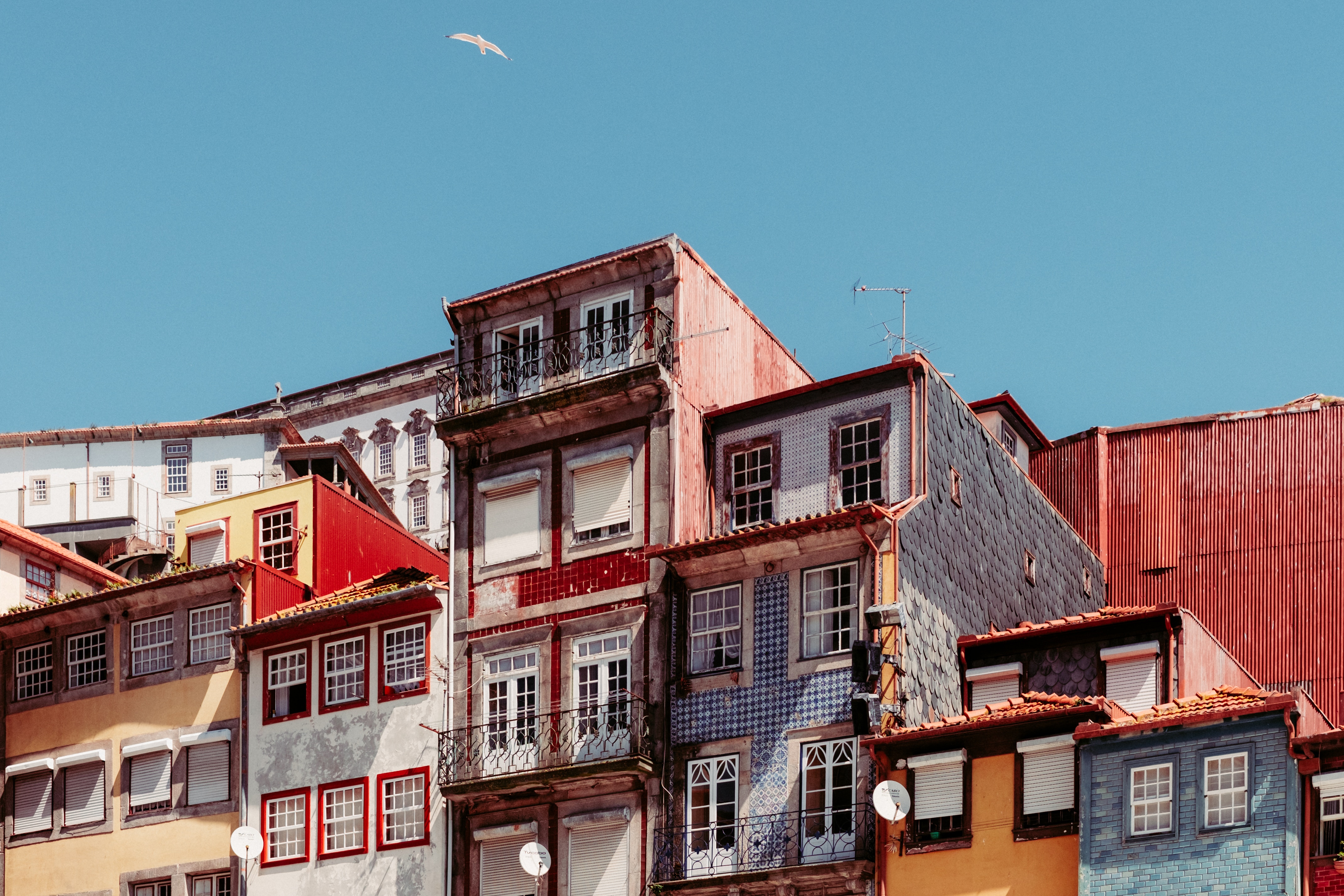 Traditional buildings from Porto